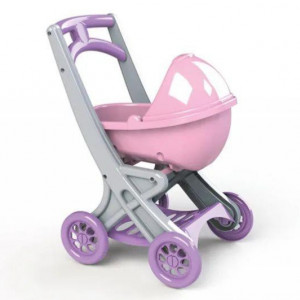 Carucior pentru papusa MyKids 0121/04 Roz-Mov
