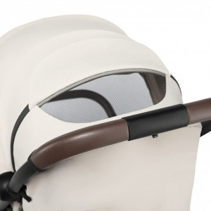 Carucior sport pliabil ultracompact pentru calatorii Espoo+, Vanilla Delight, Beige, Skiddou - Editie Limitata - Img 4