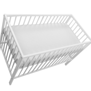 Cearceaf cu elastic MyKids Alb 160x80