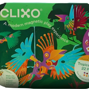 Clixo® joc magnetic de construit - Pasari tropicale (22 piese) - Img 8