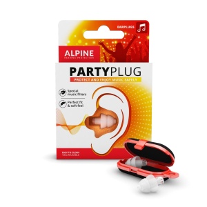 Dopuri de urechi antifonice pentru adulti cu filtru special pentru muzica, reutilizabile, transparente, protectie zgomote SNR 19dB, ideale pentru petreceri si concerte, ALPINE PartyPlug ALP23558 - Img 6