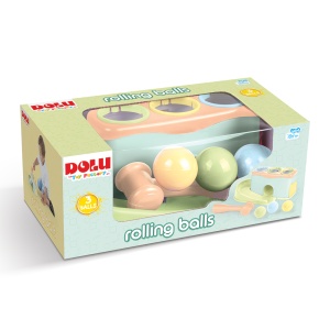 Jucarie dexteritate - Cursa bilutelor - Pastel - Img 4