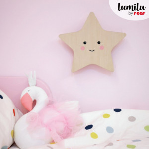 Lampa de veghe de perete, cu led, lumina reglabila si oprire cronometrata, forma stea, Lumilu Silhouette Star, Reer 52177 - Img 5