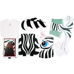 Masca 3D Zebra Fiesta Crafts FCT-3053 - Img 4