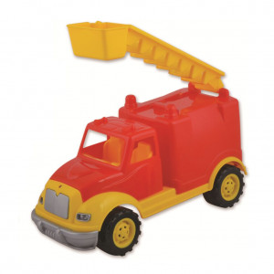 Masina pompieri 30 cm cu 36 piese constructie, in cutie Ucar Toys UC102 - Img 3