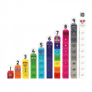 MathLink®Cubes Numberblocks in engleza Set de activitati de la 1 - 10 - Img 6