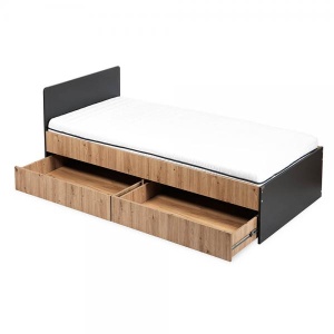 Mobilier Camera copii Tineret KLUPS DALIA Antracit-Stejar - Img 5