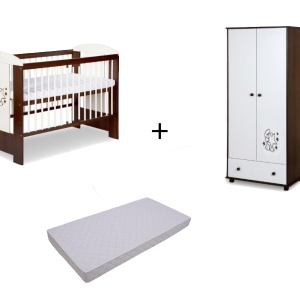 Mobilier Klups Teddy with stars wenge 3