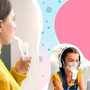 Neno Sano - nebulizator pneumatic, cu piston si compresor - Img 5