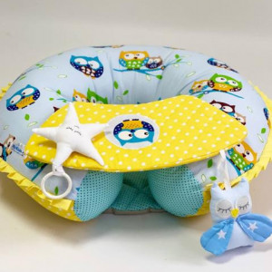 Perna transformabila reductor MyKids 0307 Owls Blue