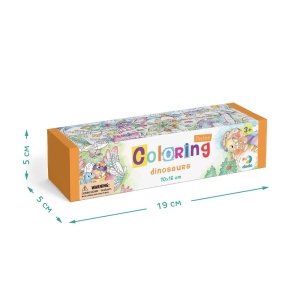 Poster de colorat - Dinozauri - Img 3