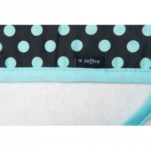 Prosop de baie cu broderie Girafa 80x80 Womar Zaffiro AN-ZG-80 - Img 4