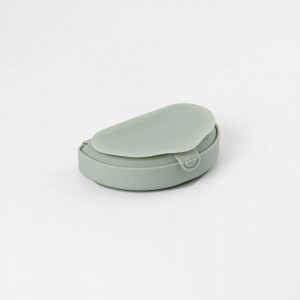 Recipient diversificare hrana bebelusi Miniware Silifold, 100% din silicon alimentar, Sage - Img 4