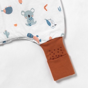 Sac de dormit cu picioruse si talpa antiderapanta Kangaroo 100 cm + manseta 1.0 Tog - Img 3
