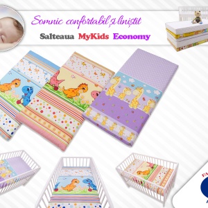 Saltea Fibra Cocos MyKids Economy I Color Diverse Modele 120x60x05 (cm)