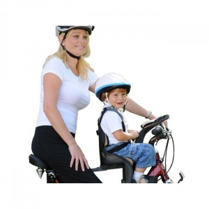 Scaun bicicleta copii Deluxe, Pozitie montare Centru, 15 Kg WeeRide WR03 - Img 3