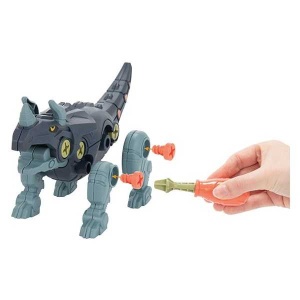 Set 2 Dinozauri Demontabili cu Surubelnita Inclusa Toi-Toys TT43965Z - Img 5