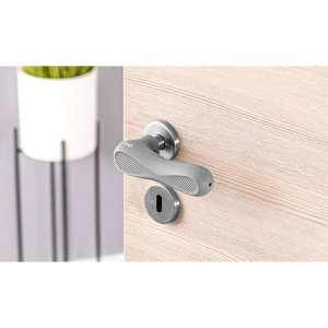 Set 2 protectii clanta usa, din silicon, acoperire completa, Reer HandleGuard 70071 - Img 3