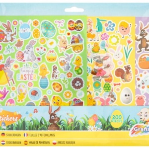 Set 200 abtibilduri - Paste fericit