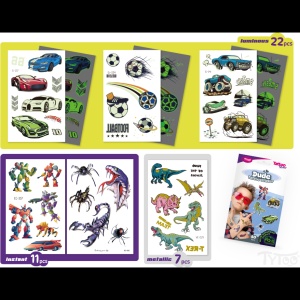 Set 40 tatuaje temporare tip autocolante Baieti Tytoo KOPXX1800013 - Img 3