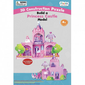 Set constructie puzzle 3D - Castelul Printesei Fiesta Crafts FCT-3050 - Img 5