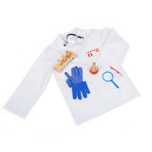 Set costum si accesorii de laborator pentru copii - Img 2