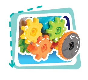 Set de constructie 3 in 1 STEM - Atelierul de vehicule - Img 4