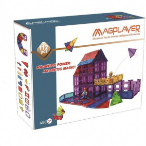 Set de constructie magnetic - 112 piese - Img 3