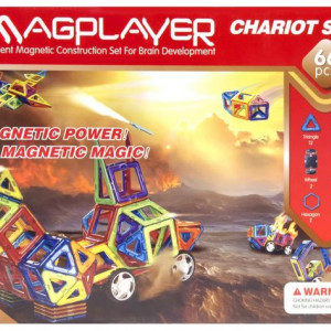 Set de constructie magnetic - 66 piese - Img 3