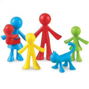 Set pentru sortat si numarat - Familia mea - Img 2