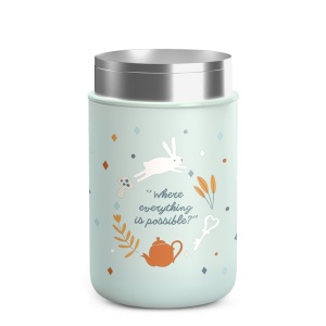 Termos alimentar Wonder, 400 ml, verde, Suavinex - Img 2