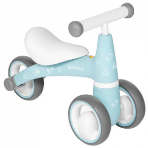 Tricicleta Berit Ride-On, Sky High, Bleu, Skiddou - Img 3