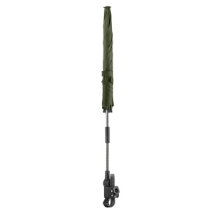 Umbrela parasolar carucior copii, protectie UV 80+, forma patrata 80 cm, reglabila 180°, prindere universala anti-alunecare, verde, Reer ShineSafe 84283 - Img 6