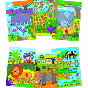 Water Magic: Carte de colorat Safari - Img 4