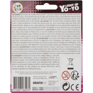 Yo-Yo cu lumini diametru 6.2 cm Grafix GR550001 - Img 3