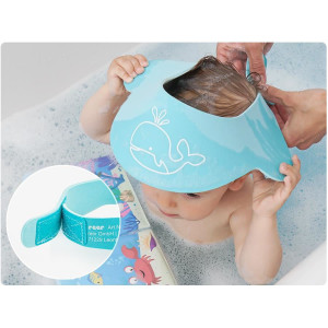 Aparatoare de sampon ajustabila, din spuma flexibila, 6+ luni, Reer MyHappyBath 76043 - Img 2