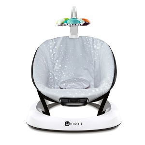Balansoar Electric 4moms BounceRoo Silver Plush - Img 2