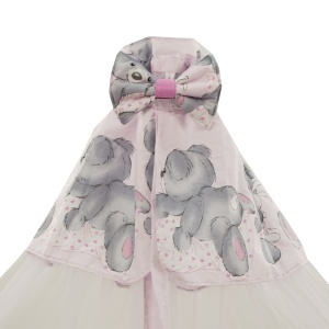 Baldachin MyKids Standard Imprimat Mare Teddy Hug Roz - Img 3