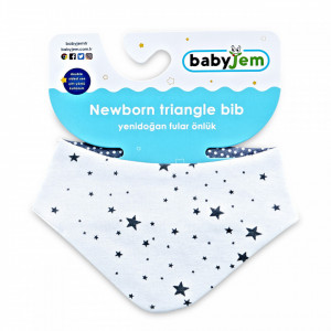 Baveta cu doua fete tip esarfa BabyJem Scarf - Img 5