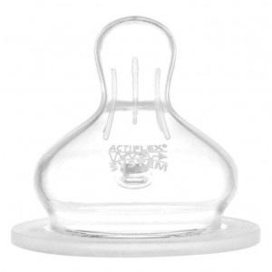 Biberon cu gat larg Unisex PP 260 ml, tetina silicon ortodontica, debit mediu,0+ luni, nip 35040 - Img 3
