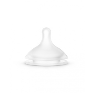 Biberon din silicon, 150ml, SX Pro debit lent, albastru, Suavinex - Img 4