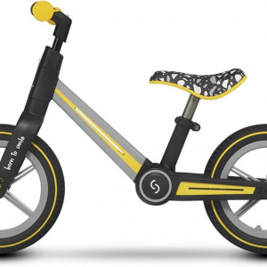 Bicicleta pliabila fara pedale Skiddou Ronny, Galben - Img 6