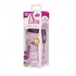 Cana Straw Cup Girl cu clip si pai de baut,nip 35068 - Img 3