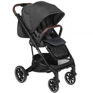Carucior 2 in 1 Moss, Onyx, Negru, Skiddou - Img 4