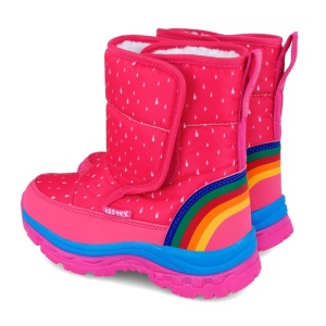 Cizmulite pentru fetite Curcubeu, Agatha Ruiz De La Prada, fucsia - Img 2