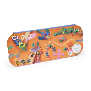 Clixo® joc magnetic de construit - Super Curcubeu (60 piese) - Img 2