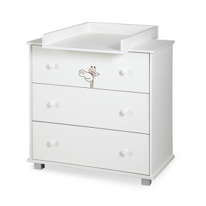 Comoda copii Klups Safari Giraffe Alb - Img 2