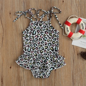 Costum de baie cu volan si bretelute Drool - Img 2