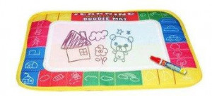 Covoras pentru desenat cu creion magic, pe baza de apa (Dimensiune: 29x45 cm) - Img 3