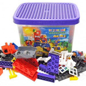 Cuburi constructie Construction Site 214 buc 013888/10